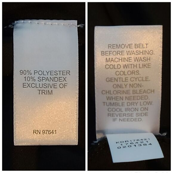 NWT|J. Jill Soft Crushed Velvet Black Velour Dress, SMALL - Picture 9 of 10